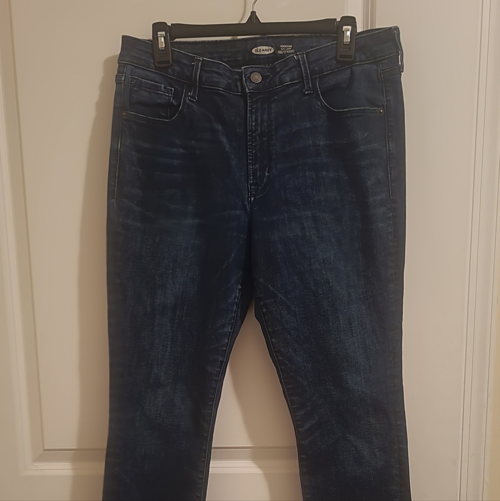Navy Blue Skinny Jeans